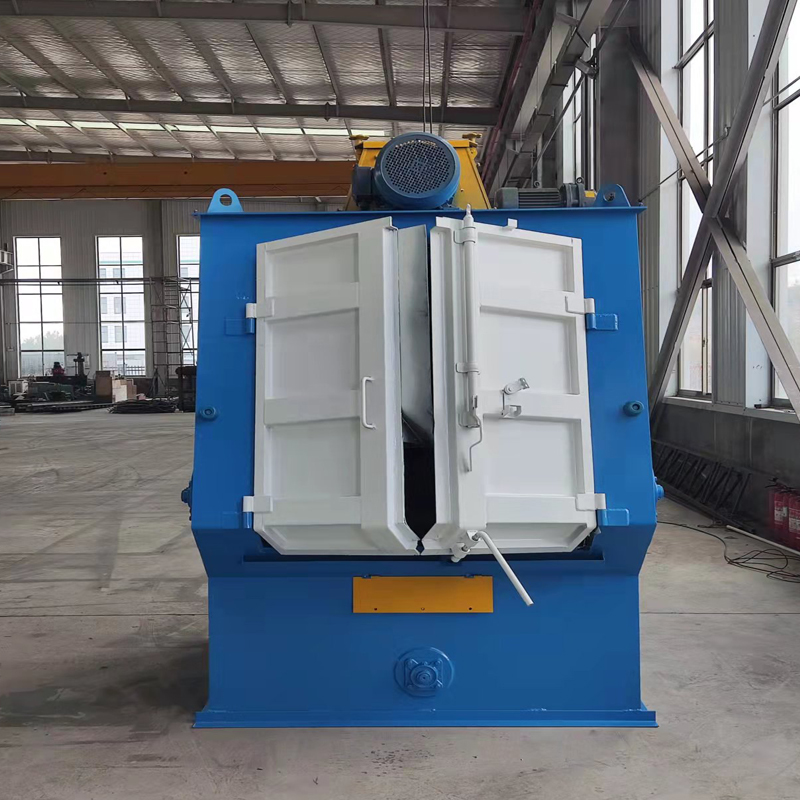 Testrun fan Q3210 crawler shot blasting masine