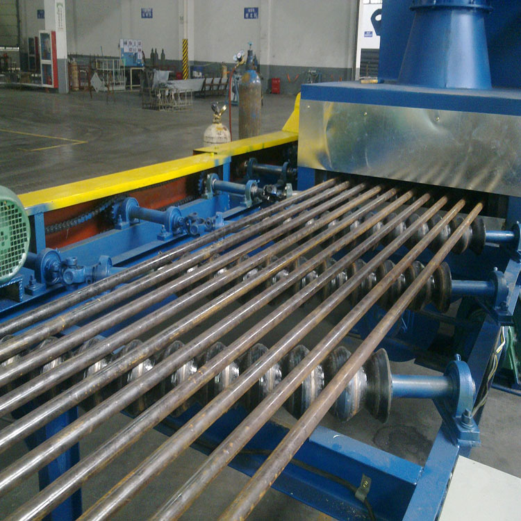 I Beam En Plate Conveyor Type Shot Blasting Machine